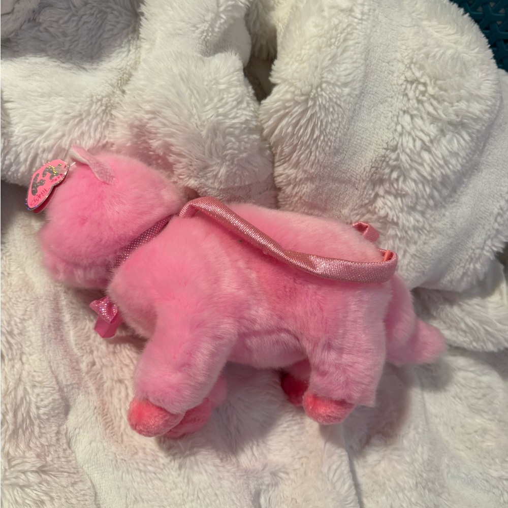 Pink cat purse Ty